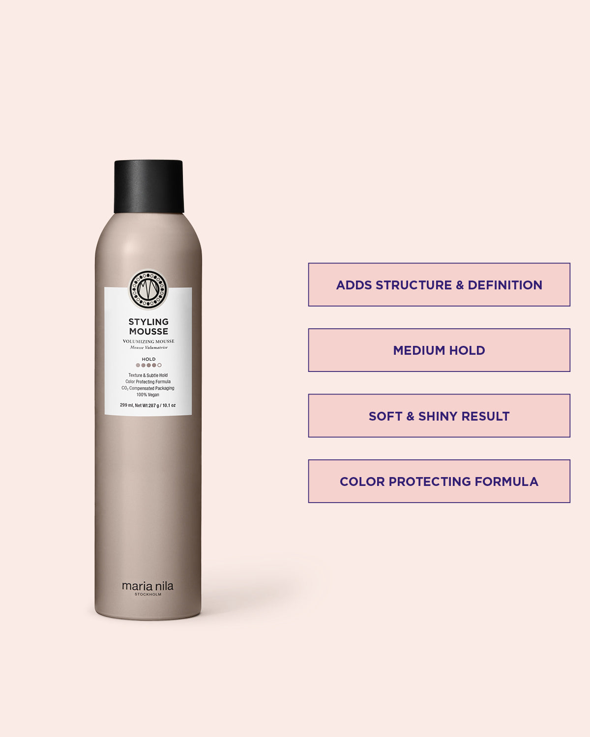 Maria Nila Styling Mousse 299 ml / 10.1 fl oz