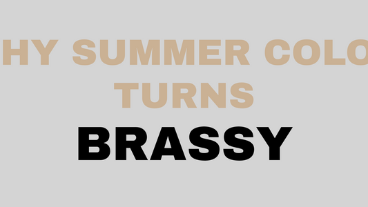 Why Your Color Looks Brassy by August in South Jersey from Wair Studio Salon in Marlton, NJ.