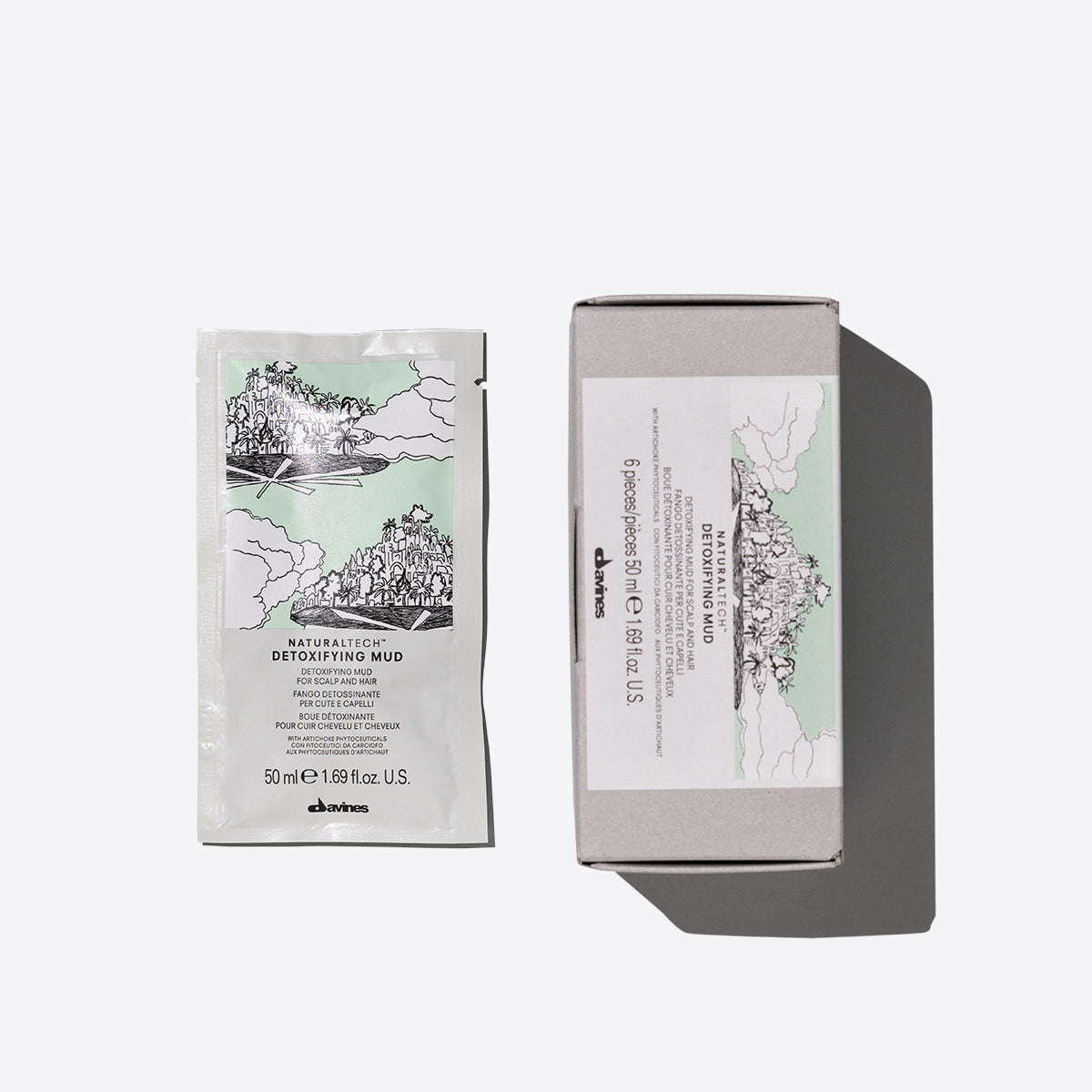 Davines NATURALTECH DETOXIFYING Mud 50 ml